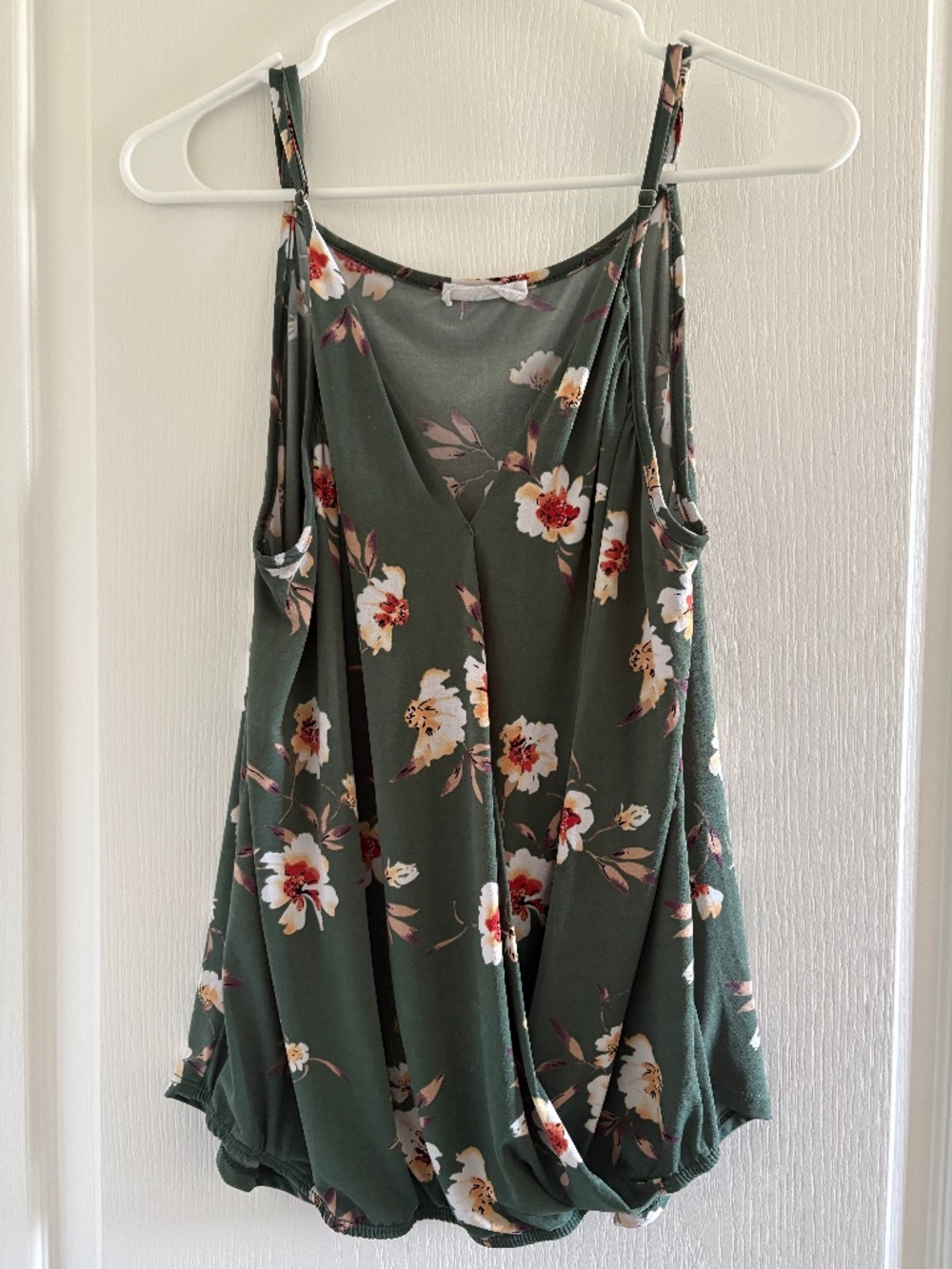 Floral Sleeveless Blouse